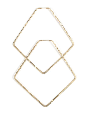 Bamboo Anyo Hoop Earrings